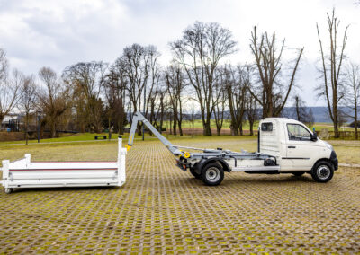 City Abroller - City Abrollcontainer - City Abrollkipper - City Hakenlift Piaggio Porter NP6 HWNtec
