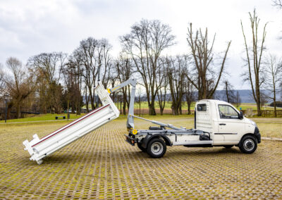 City Abroller - City Abrollcontainer - City Abrollkipper - City Hakenlift Piaggio Porter NP6 HWNtec